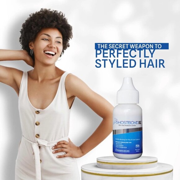 Ghostbond XL Wig Glue 1.3 Oz Lace Bonding Invisible Hair Replacement Adhesive - Picture 3 of 7